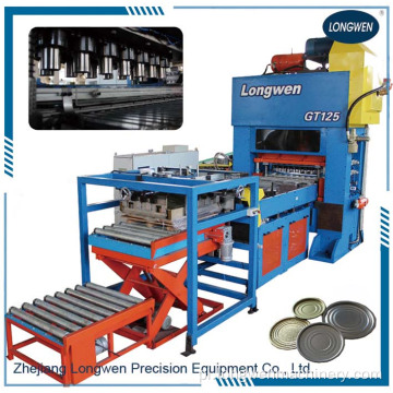 Automatyczna linia do produkcji metalowych końcówek / pokrywek / dna z blachy ocynowanej na sprzedaż